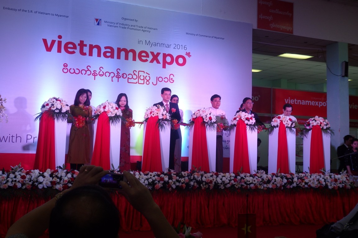 Lễ Khai mạc VIETNAM EXPO IN MYANMAR 2016