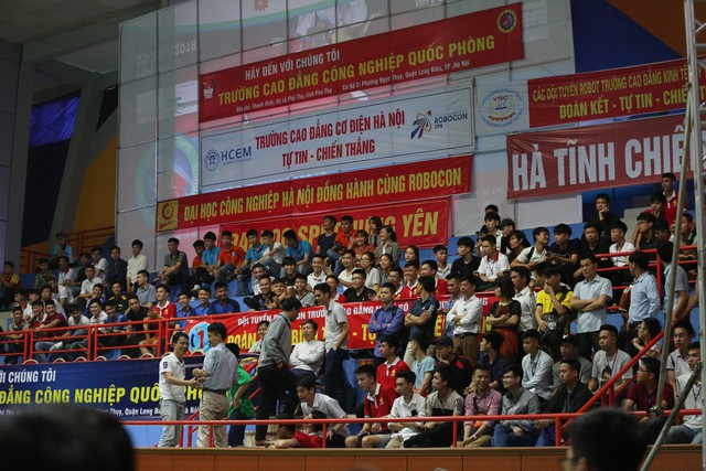 Robocon Việt Nam 2018: Một số đội tuyển gây ấn tượng ngay từ buổi thử sân - Ảnh 12.